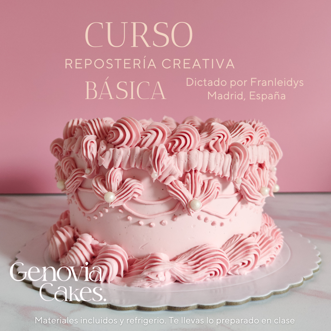 Curso de repostería creativa básica privado