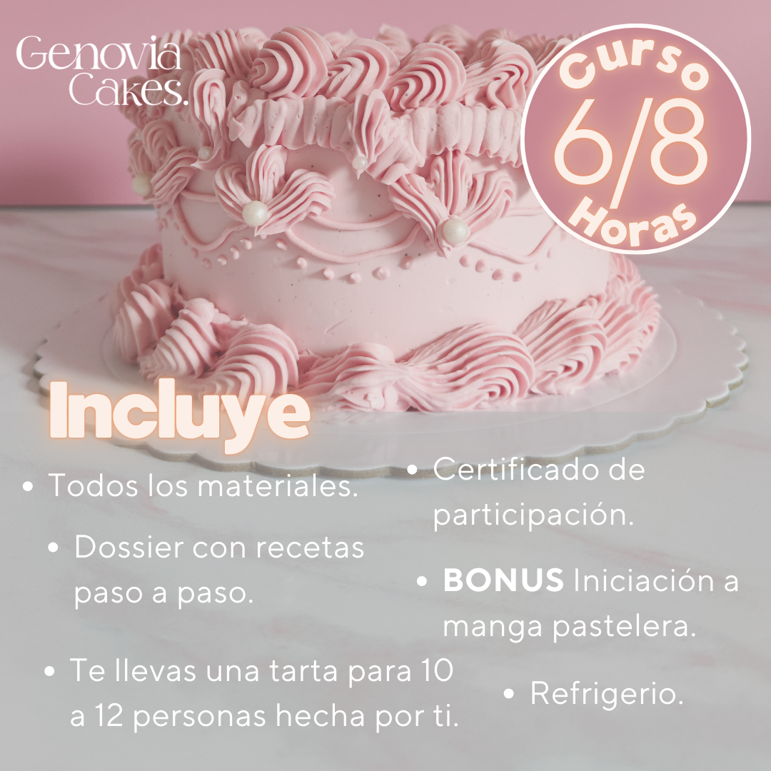 Curso de repostería creativa básica privado
