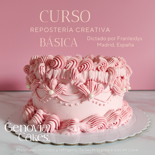 Curso de repostería creativa básica privado