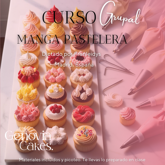 Curso Presencial de Manga Pastelera