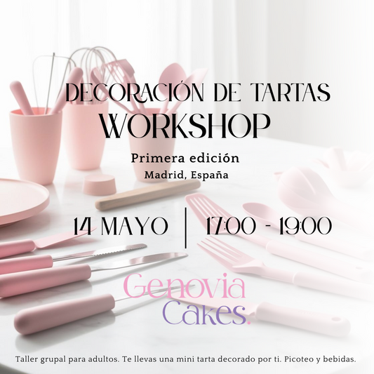 Taller decoración mini tarta | Brunch & Cake